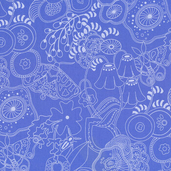 Century Prints - Hopscotch CS-20 Bluebell by Alison Glass for Andover Fabrics