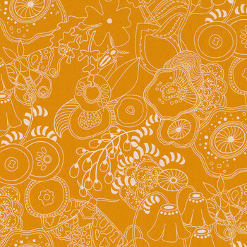 Century Prints - Hopscotch CS-20 Butternut Squash by Alison Glass for Andover Fabrics