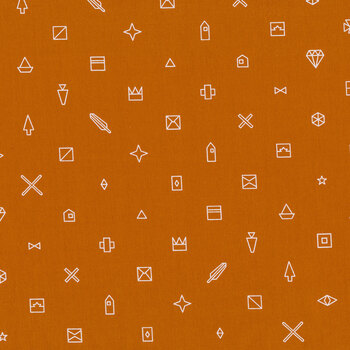 Century Prints - Hopscotch CS-23 Ginger by Alison Glass for Andover Fabrics