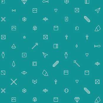 Century Prints - Hopscotch CS-23 Teal by Alison Glass for Andover Fabrics