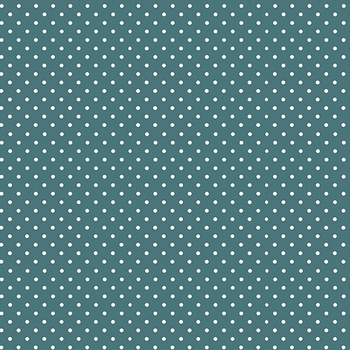 Spot TP-830-T7 Dark Teal Yardage by Makower UK