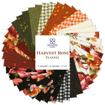 Harvest Rose Flannel  5