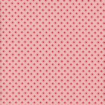 Valentine Wishes 1026-22 Hearts Inside Lattice by Stacy West from Henry Glass Fabrics