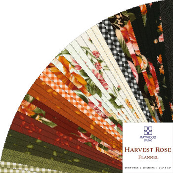 Harvest Rose Flannel  2-1/2