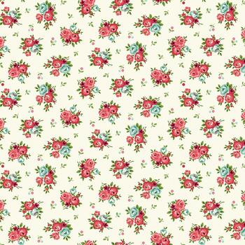 Serene Garden 3114-22 Trellis Florals by Mary Jane Carey for Henry ...