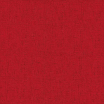 Timeless Linen Basics 1027-88 Bright Red by Stacy West for Henry Glass Fabrics