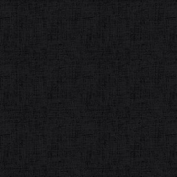 Timeless Linen Basics 1027-99 Black by Stacy West for Henry Glass Fabrics