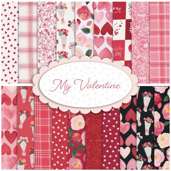 My Valentine  19 FQ Bundle by Riley Blake Designs