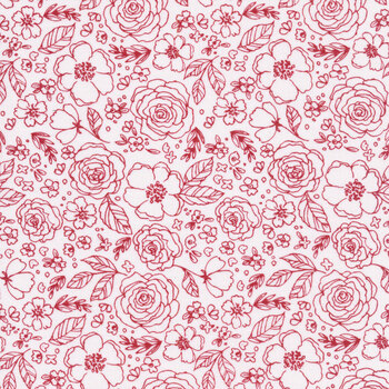 My Valentine C14153-WHITE by Riley Blake Designs REM
