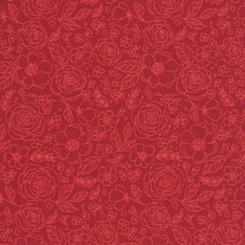 My Valentine C14153-RED by Riley Blake Designs
