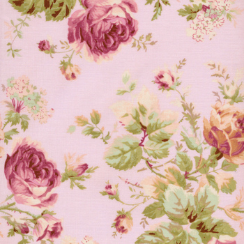 French Roses Y3978-41 Light Pink by Clothworks