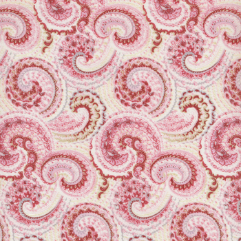French Roses Y3980-42 Pink by Clothworks