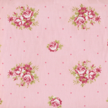 French Roses Y3981-42 Pink by Clothworks