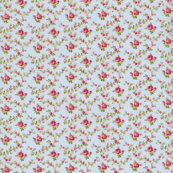 French Roses Y3982-97 Light Sky by Clothworks REM #2