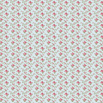 French Roses Y3982-97 Light Sky by Clothworks