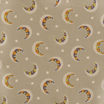 Witchypoo A-256-N Moons & Stars by Renee Nanneman from Andover Fabrics