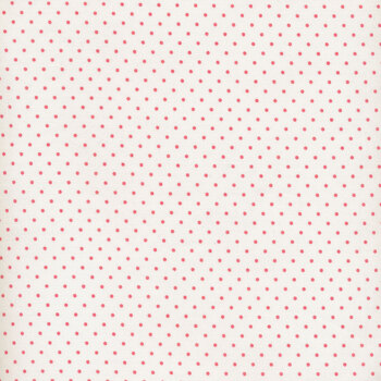 Moda Essential Dots 8654-69 White Peony by Moda Fabrics