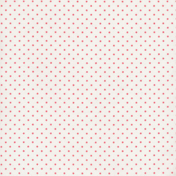 Moda Essential Dots 8654-69 White Peony by Moda Fabrics