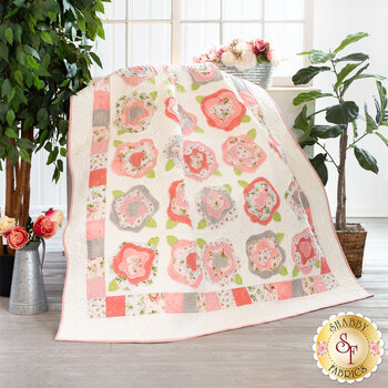  French Roses Quilt Kit - Heather