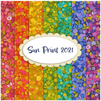 Sun Print 2021  7 FQ Set by Alison Glass for Andover Fabrics