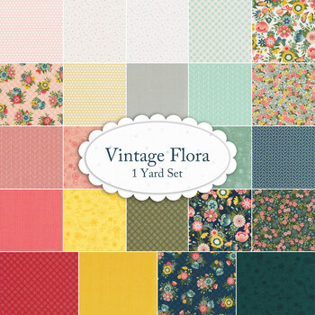 Vintage Flora  23 One Yard Set by Kimberbell Designs for Maywood Studio
