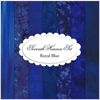 Seventh Heaven  7 FQ Set - Royal Blue