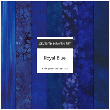 Seventh Heaven  7 FQ Set - Royal Blue