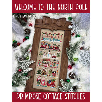 Welcome To The North Pole Cross Stitch Pattern