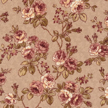 Ruru Bouquet - Classic Library 3 2460-14C by Quilt Gate