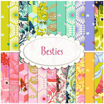 Besties  22 FQ Set by Tula Pink from FreeSpirit Fabrics