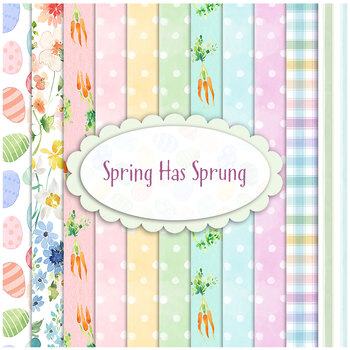Spring Has Sprung  Yardage by Heatherlee Chan from Clothworks