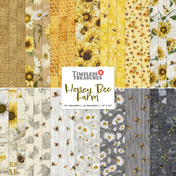 Honey Bee hive floral cotton apparel fabric| floral bee fabric| Bee fabric|  Bee hive fabric | bumblebee fabric | honey bee fabric