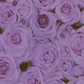 Love Letter Fleur-CD2370 Purple from Timeless Treasures Fabrics