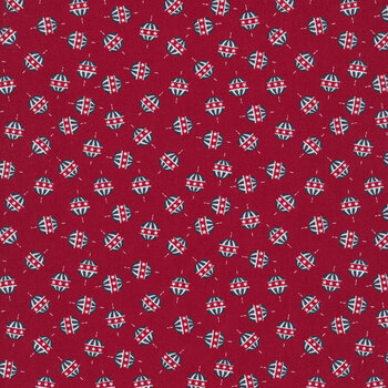 Red Fabric, Cotton Quilt Fabric By The Yard