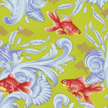 Besties PWTP214.CLOVER Treading Water by Tula Pink for FreeSpirit Fabrics