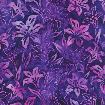 Lily Bella 22340-6 Purple by Artisan Batiks for Robert Kaufman Fabrics