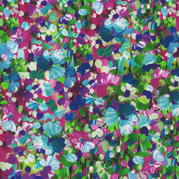 Painterly Petals - Meadow 22272-193 Summer from Robert Kaufman