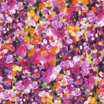Painterly Petals - Meadow 22273-269 Park from Robert Kaufman Fabrics