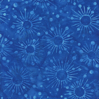 Celestial 22256-313 Royal Blue by Artisan Batiks for Robert Kaufman Fabrics