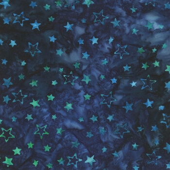 Celestial 22260-312 Starry Night by Artisan Batiks for Robert Kaufman Fabrics