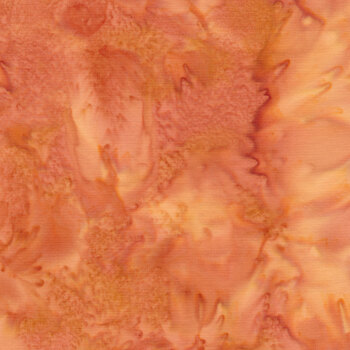 Bali Batiks - Watercolor 1895-13 Orange from Hoffman Fabrics