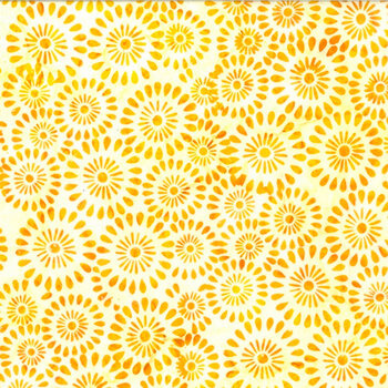 Bali Batiks - All Things Spice V2538-110 Daffodil from Hoffman Fabrics