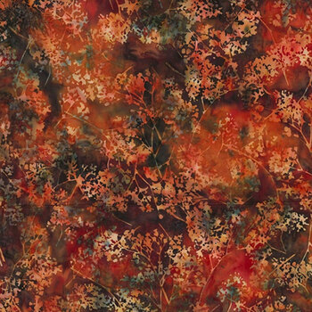 Bali Batiks - Homestead V2532-180 Walnut from Hoffman Fabrics