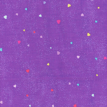 Unicorn Love Y3604-28 Dark Purple from Clothworks