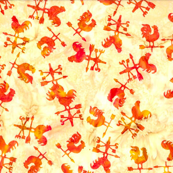 Bali Batiks - All Things Spice V2543-351 Sunny from Hoffman Fabrics