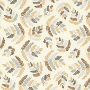 Forest Ferns Y3997-2 Fronds Light Cream from Clothworks