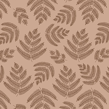 Forest Ferns Y3997-70 Light Rust from Clothworks