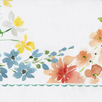 Spring Has Sprung Y4008-1 Placement Panel by Heatherlee Chan for Clothworks