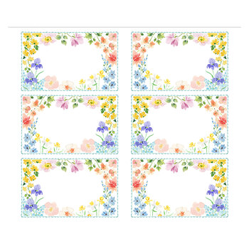 Spring Has Sprung Y4008-1 Placement Panel by Heatherlee Chan for Clothworks
