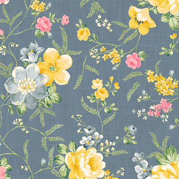 Laurel 53832-2 Blue Gray by Whistler Studios for Windham Fabrics